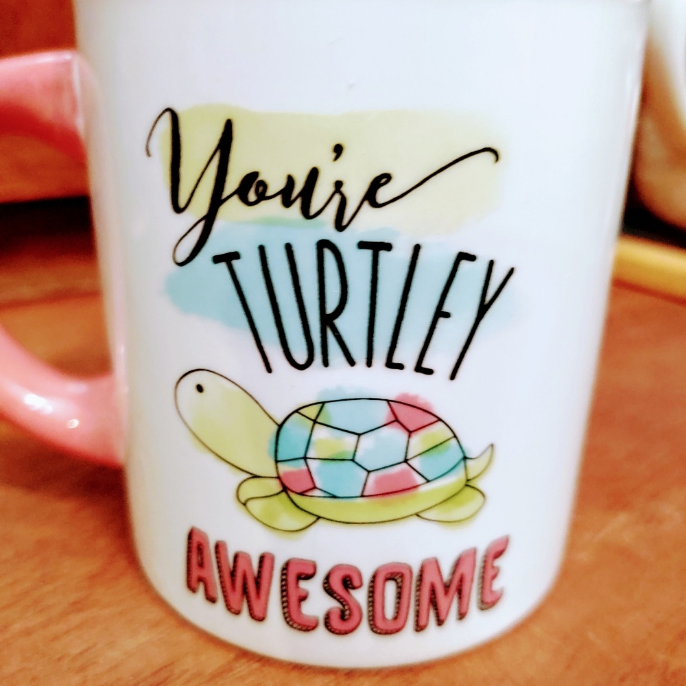 You're Turtley Awesome collectible vintage mug